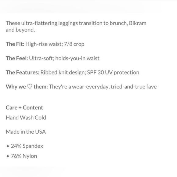 NWT Free People Good Karma Leggings Sea Glass Size M/L - Picture 11 of 12